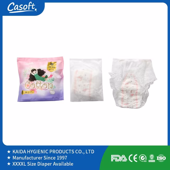 Casoft CE FDA Enurese Roupa Interior Meninas/Senhora Calças Período/Mulher Calças Guardanapo Sanitário/Senhora Calças Menstrul/Roupa Interior